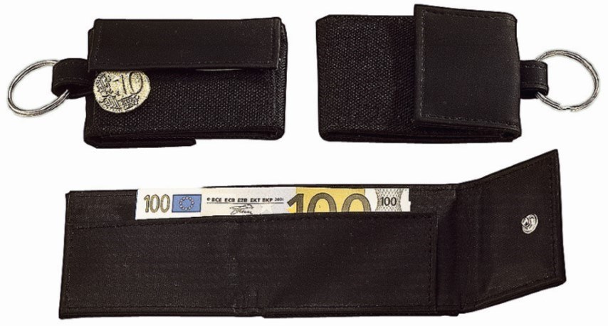 Blackmaxx® Minibörse "MoneyOrganizer" schwarz