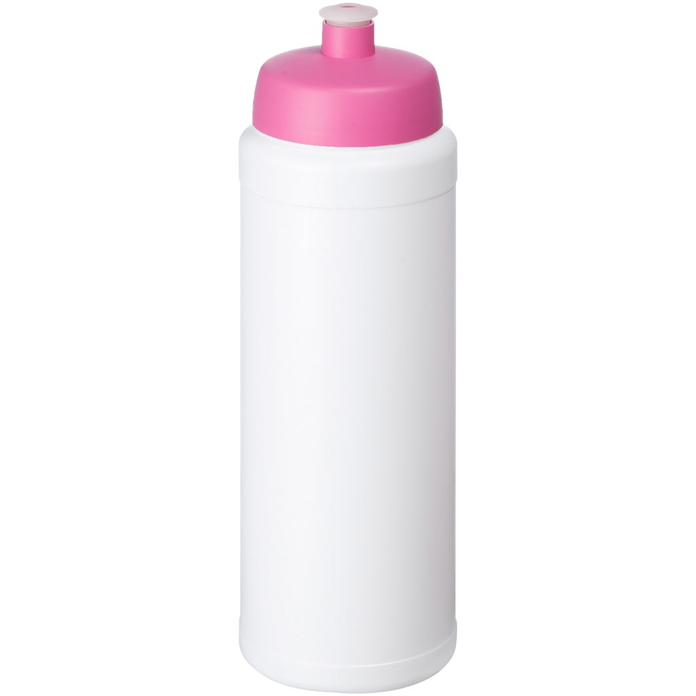 Baseline® Plus 750 ml Flasche mit Sportdeckel - weiss, rosa