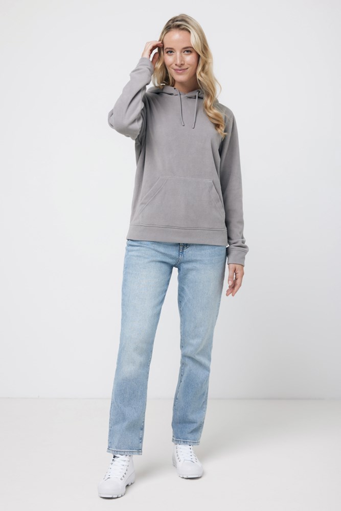 IQONIQ Trivor Mikrofleece-Kapuzen-Pulli aus recyc. Polyester