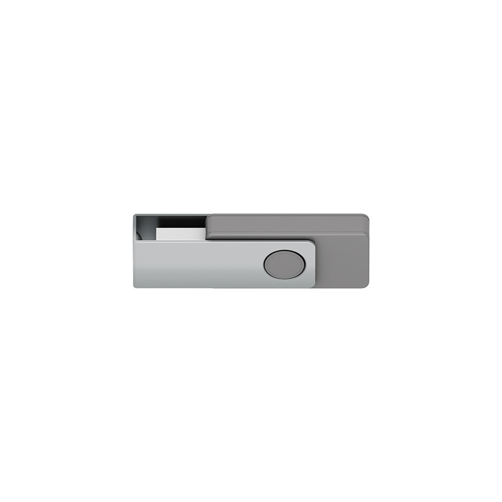 Klio-Eterna - Twista high gloss Mc USB 2.0 - USB-Speicher mit drehbarem Schutzbügelgrau