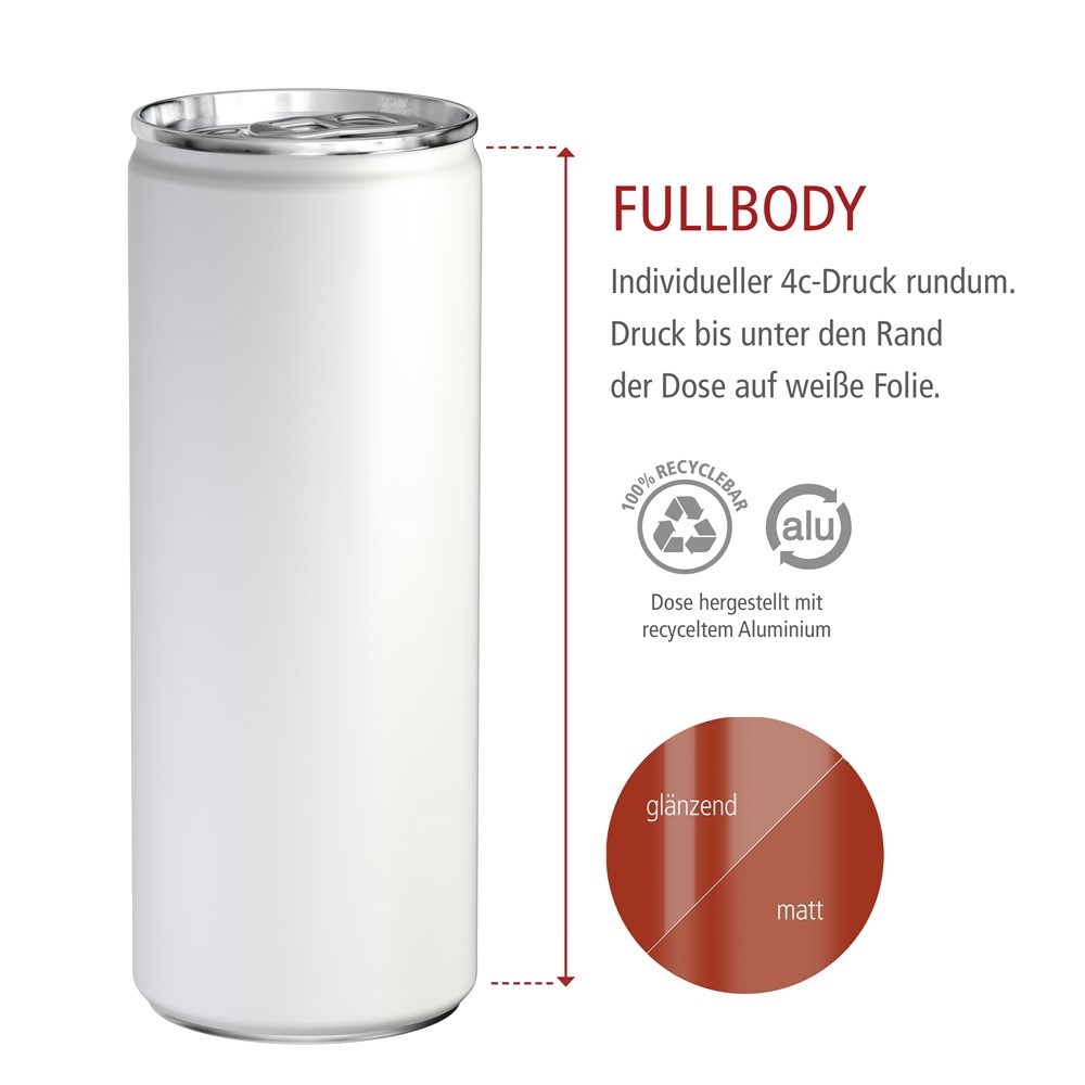 Energy Drink zuckerfrei, Fullbody (Pfandfrei, Export)
