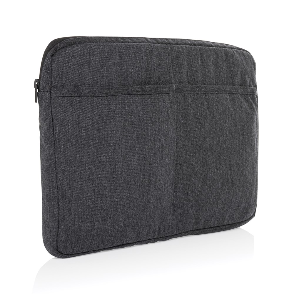 Laluka AWARE™ 15,6" Laptoptasche aus recycelter Baumwolle - anthrazit (± PMS Cool Grey 11)