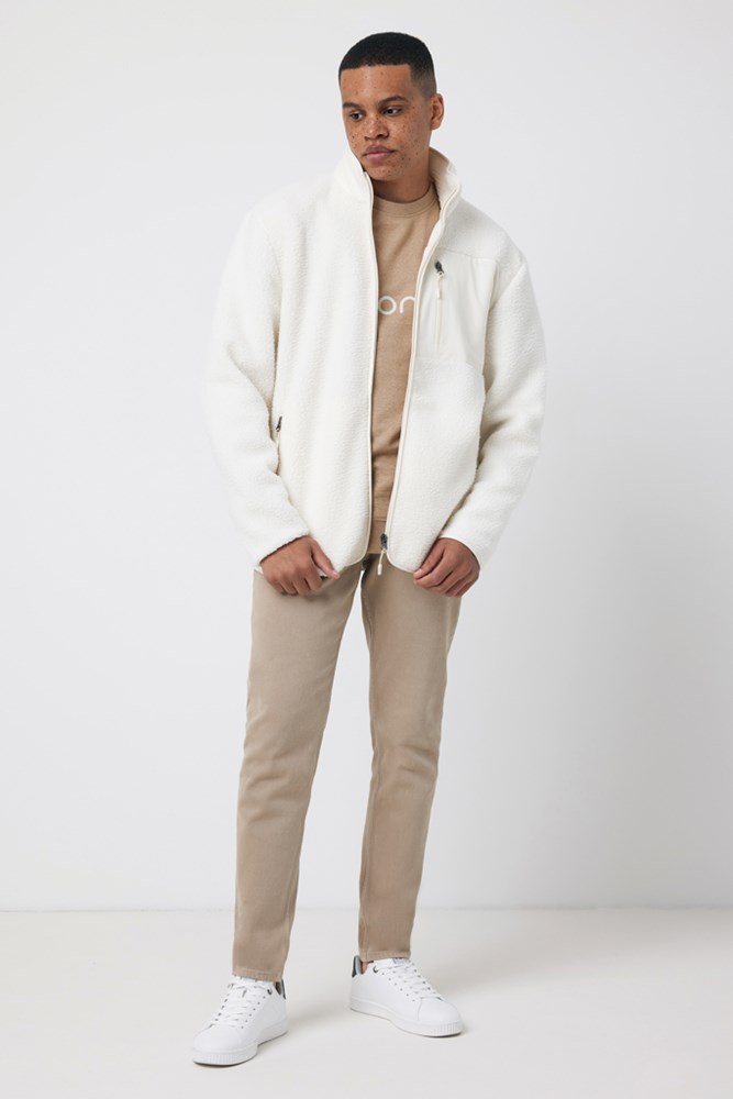 IQONIQ Diran Fleecejacke aus recyceltem Polyesterflor