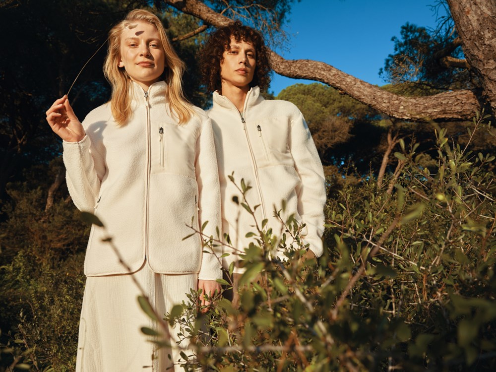 IQONIQ Diran Fleecejacke aus recyceltem Polyesterflor