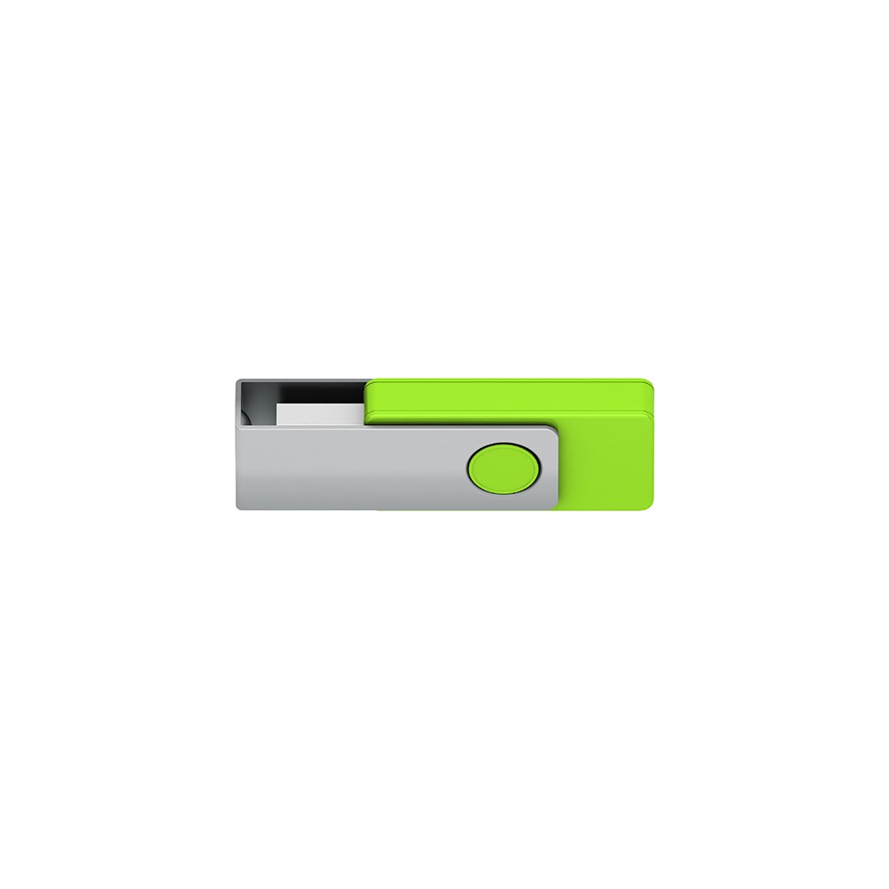 Klio-Eterna - Twista high gloss Mc USB 2.0 - USB-Speicher mit drehbarem Schutzbügelhellgrün