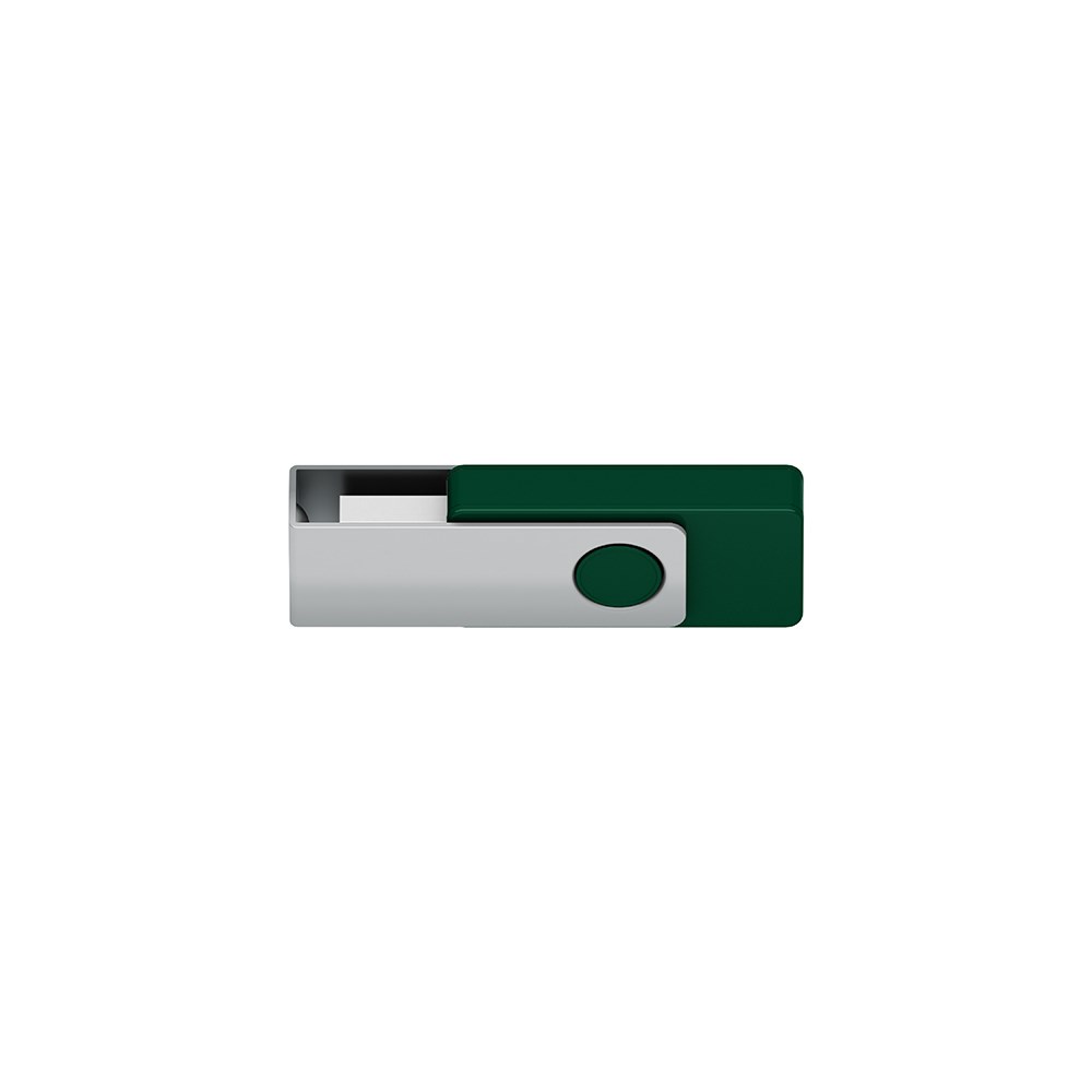 Klio-Eterna - Twista high gloss Mc USB 3.0 - USB-Speicher mit drehbarem Schutzbügeldunkelgrün