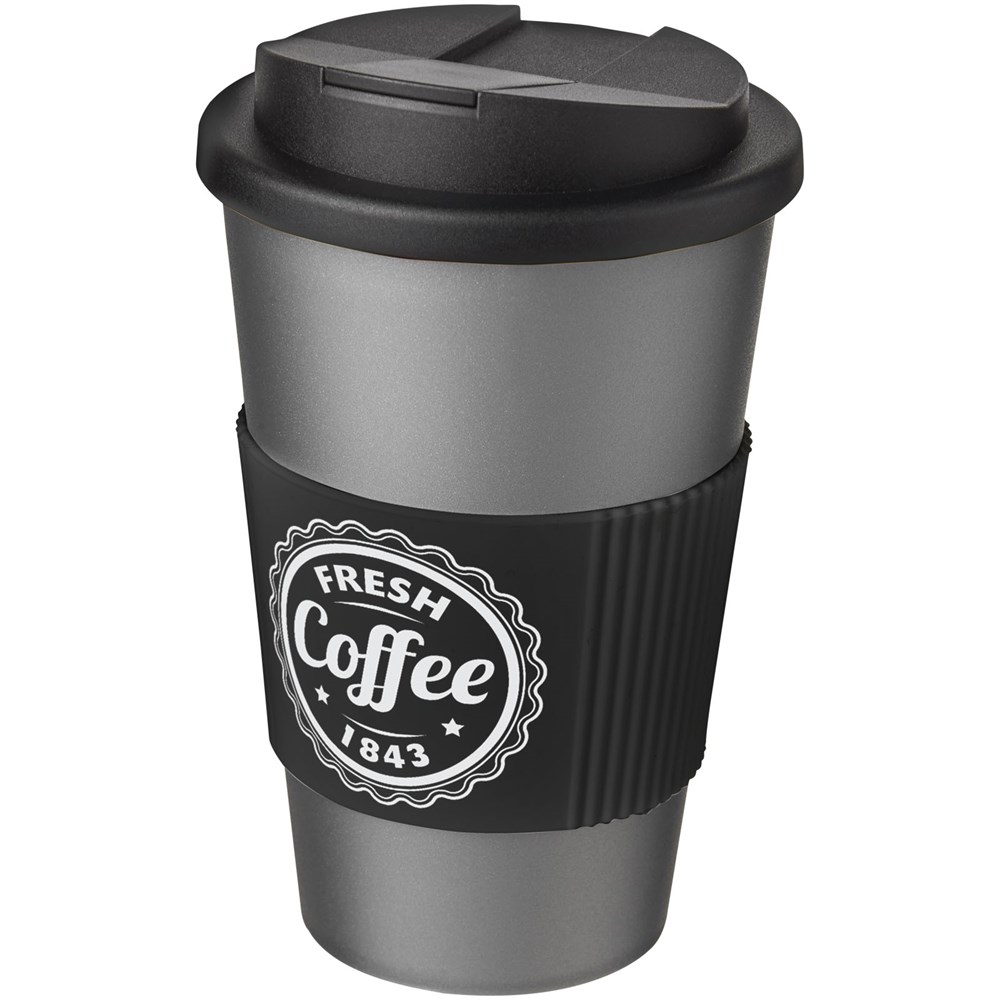 Americano® 350 ml Isolierbecher mit Schutzring & auslaufsicherem Schraubverschluss