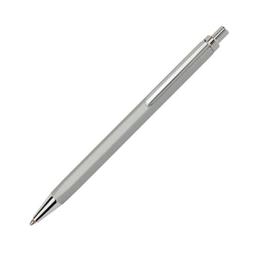 Ballpoint pen HEXA-MT silver matt - silver