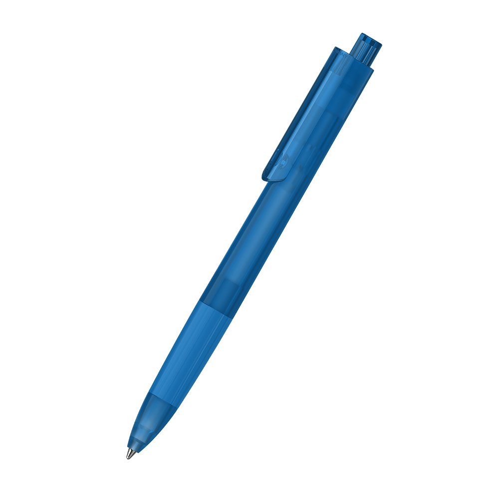 Klio-Eterna - Tecto softfrost/transparent - Druckkugelschreibersoftfrost blau
