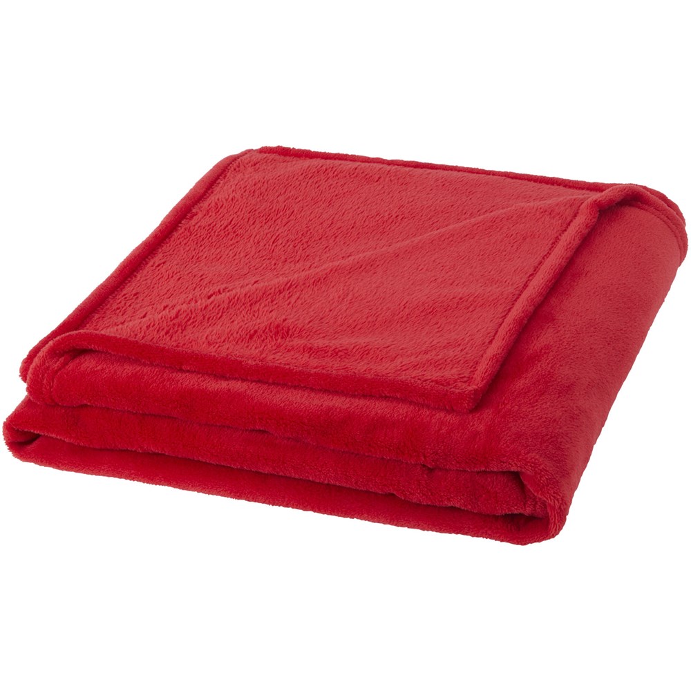 Bay Plaid-Decke aus extraweichem Coral-Fleece